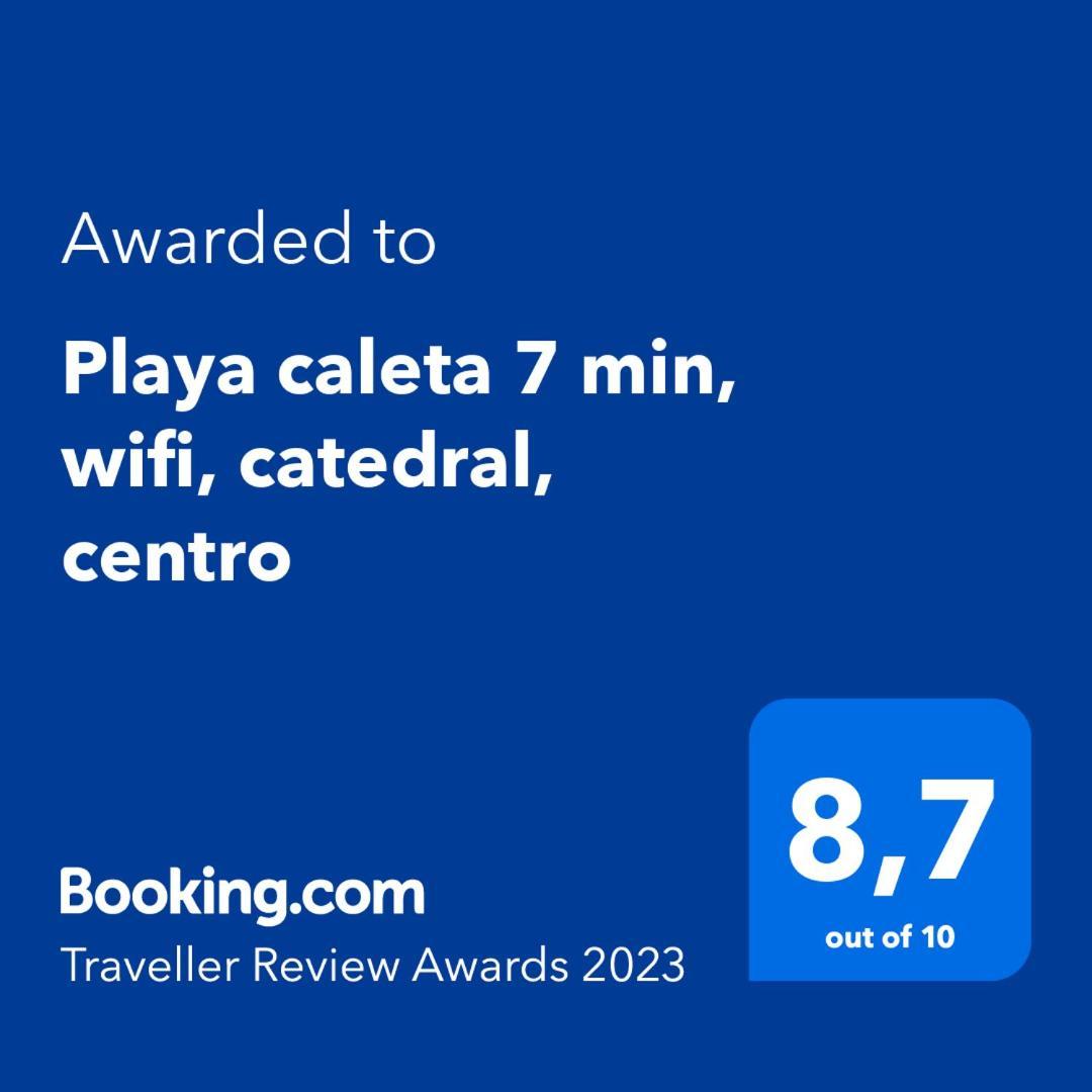 Playa Caleta 7 Min, Wifi, Catedral, Centro Cádis Exterior foto
